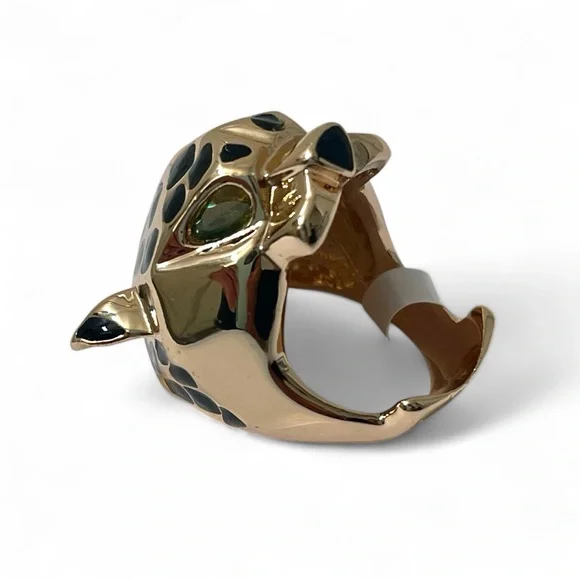 ❤️ New Gold Panther Statement Ring - Picture 4 of 10